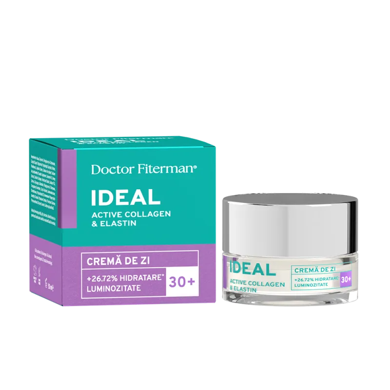 Crema de zi 30+ Ideal Active Collagen, 50ml, Doctor Fiterman — preț și oferte