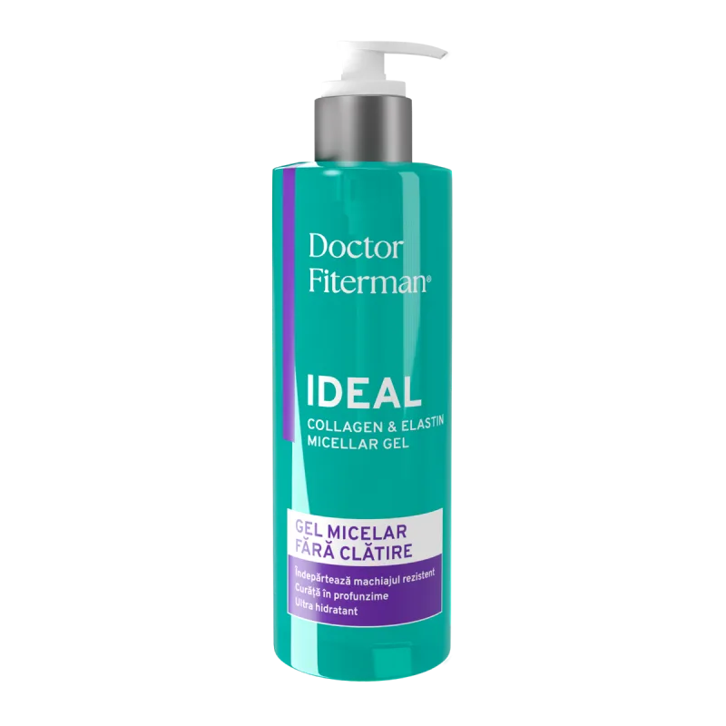 Gel micelar Ideal Collagen si Elastina, 250ml, Doctor Fiterman — preț și oferte