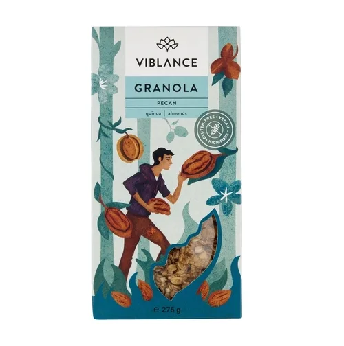 Granola cu nuci pecan fara gluten, 275g, Viblance — preț și oferte