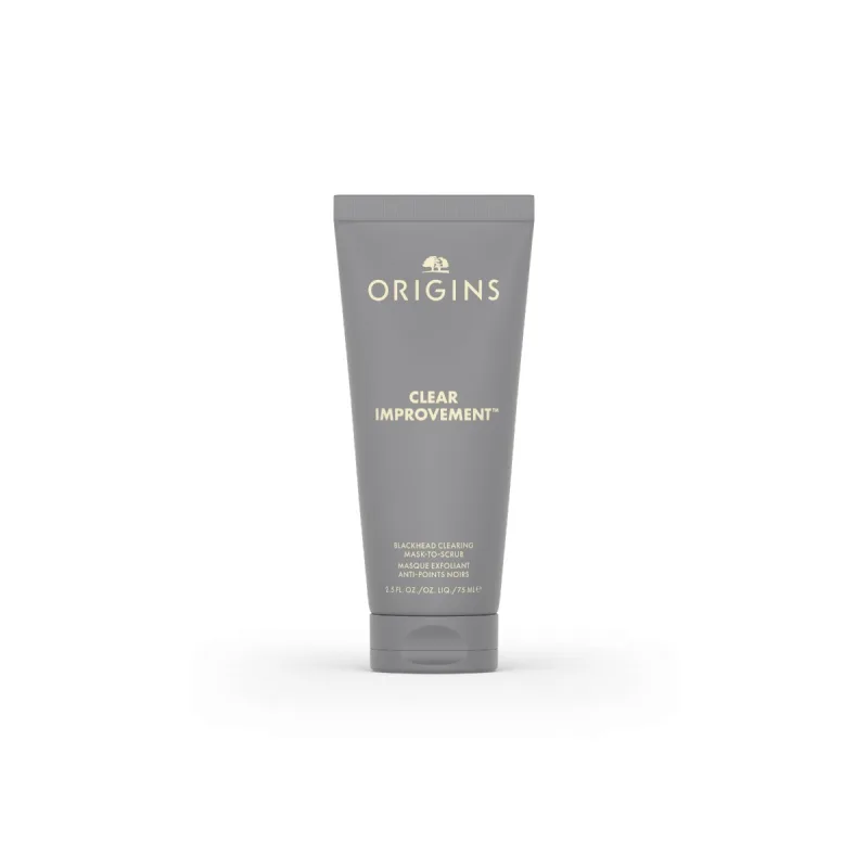 Masca scrub pentru indepartarea punctelor negre Clear Improvement, 75ml, Origins — preț și oferte