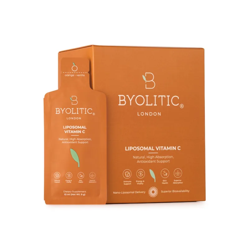 Vitamina C Lipozomala 1000mg, 14 plicuri, Byolitic — preț și oferte