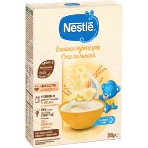 Cereale cu lapte si banana, 200g, de la 6 luni, Nestle