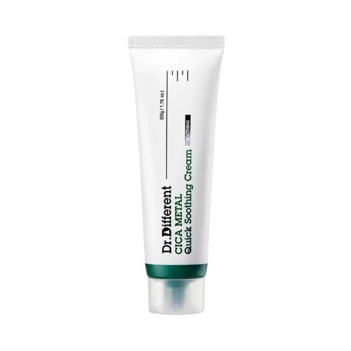 Crema calmanta Cica Metal Quick Soothing Cream, 50g, Dr.Different — preț și oferte