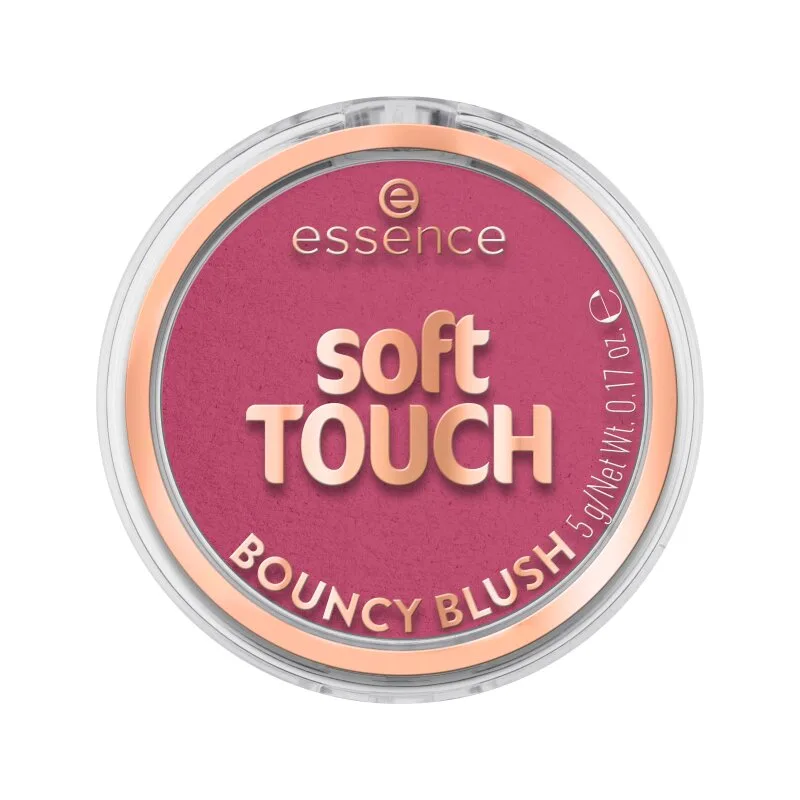 Fard de obraz Nr. 20 Electric Peony Bouncy Blush Soft Touch, 5g, Essence — preț și oferte