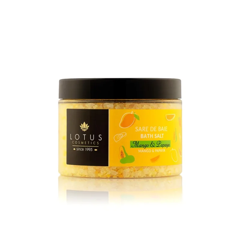 Sare de baie cu aroma de mango & papaya SPA Dermoactive, 600g, Lotus Cosmetics — preț și oferte