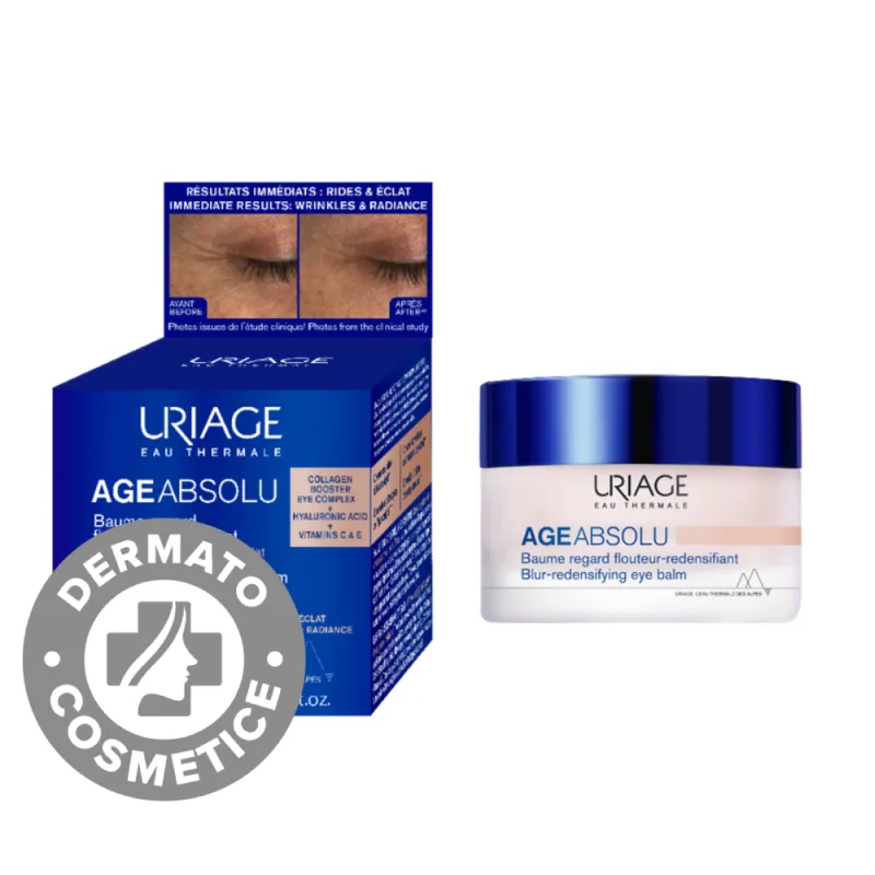 Balsam redensifiant pentru conturul ochilor Age Absolu, 15ml, Uriage — preț și oferte