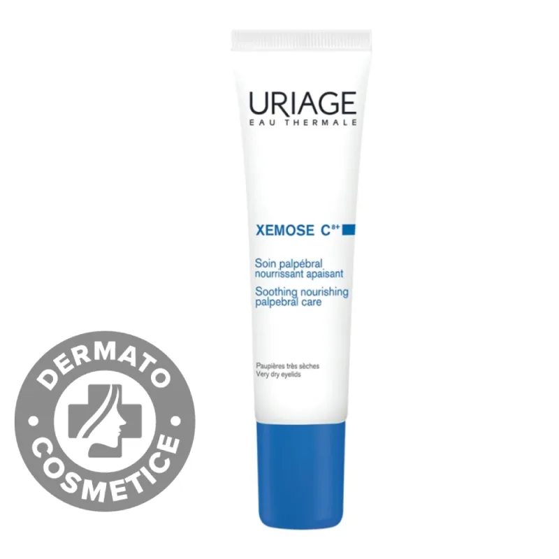 Crema hranitoare calmanta pentru conturul ochilor Xemose C8+, 15ml, Uriage — preț și oferte