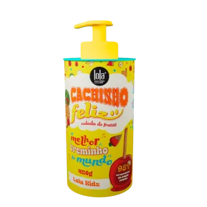 Crema pentru bucle copii cu aroma de fructe Cachinho Feliz, 450g, Lola Cosmetics
