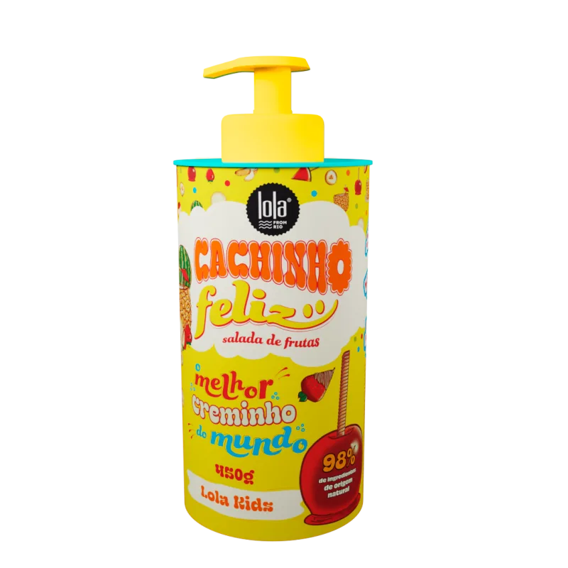 Crema pentru bucle copii cu aroma de fructe Cachinho Feliz, 450g, Lola Cosmetics — preț și oferte