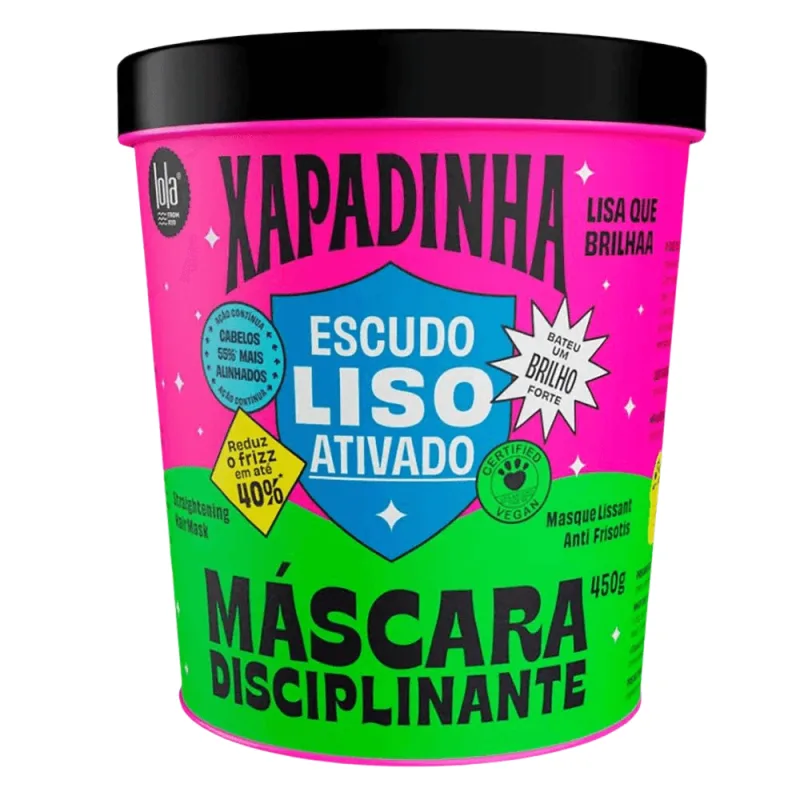 Masca de par anti-frizz Xapadinha, 450g, Lola Cosmetics — preț și oferte
