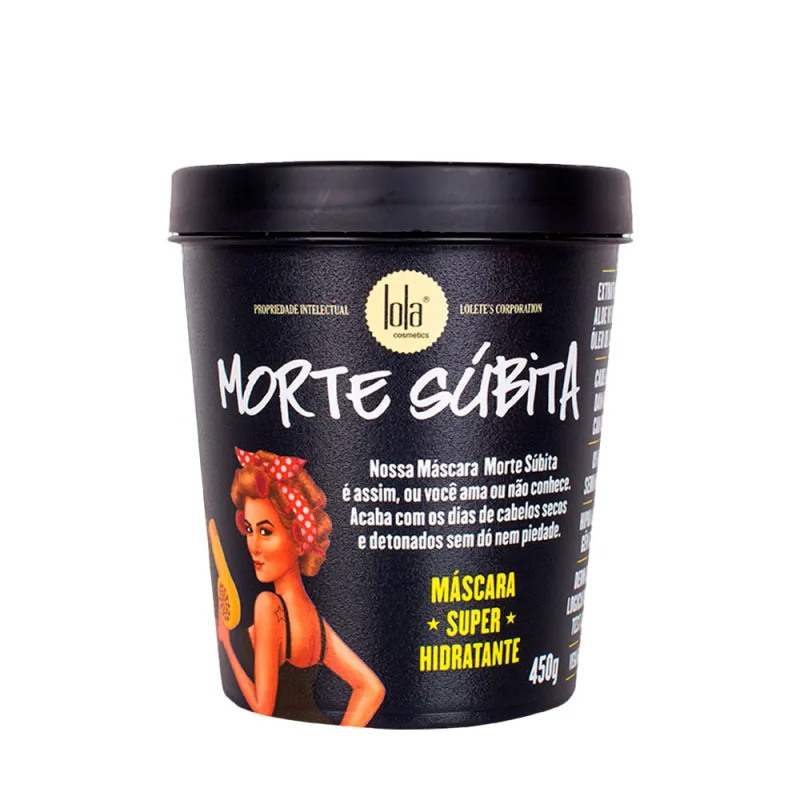 Masca de par revitalizanta Morte Subita, 450g, Lola Cosmetics — preț și oferte