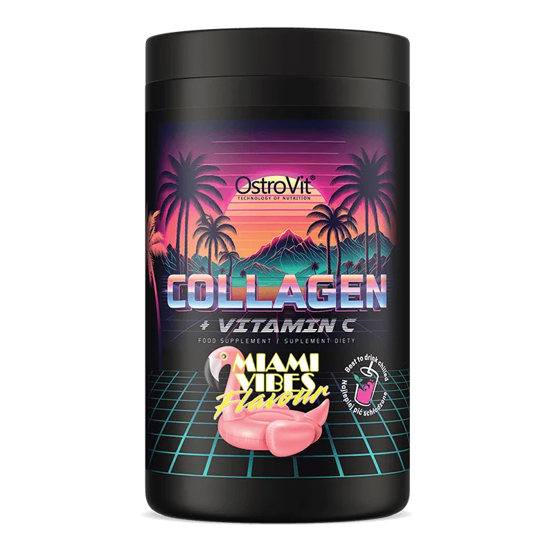 Colagen + Vitamina C aroma Miami Vibes, 400g, OstroVit — preț și oferte