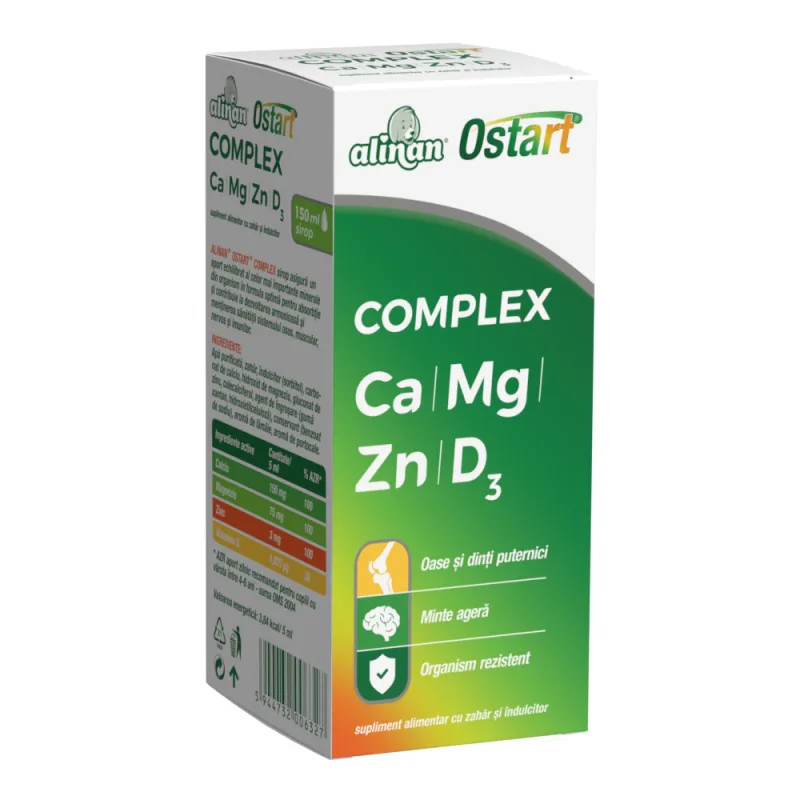 Sirop copii Alinan Ostart Complex, 200ml, Fiterman — preț și oferte