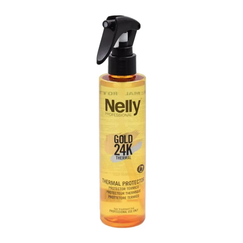 Spray cu protectie termica Gold 24K Thermal, 200ml, Nelly Professional — preț și oferte