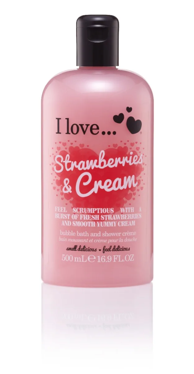 Gel de dus Strawberry Cream Originals, 500ml, I Love Cosmetics — preț și oferte