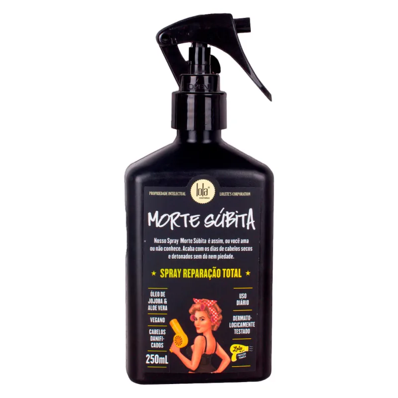 Tratament spray pentru par deteriorat Morte Subita, 250ml, Lola Cosmetics — preț și oferte