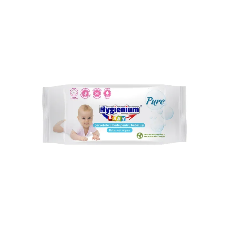 Servetele umede Pure Baby, 48 bucati, Hygienium — preț și oferte