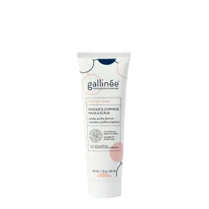 Masca si exfoliant pentru fata, 50ml, Gallinee