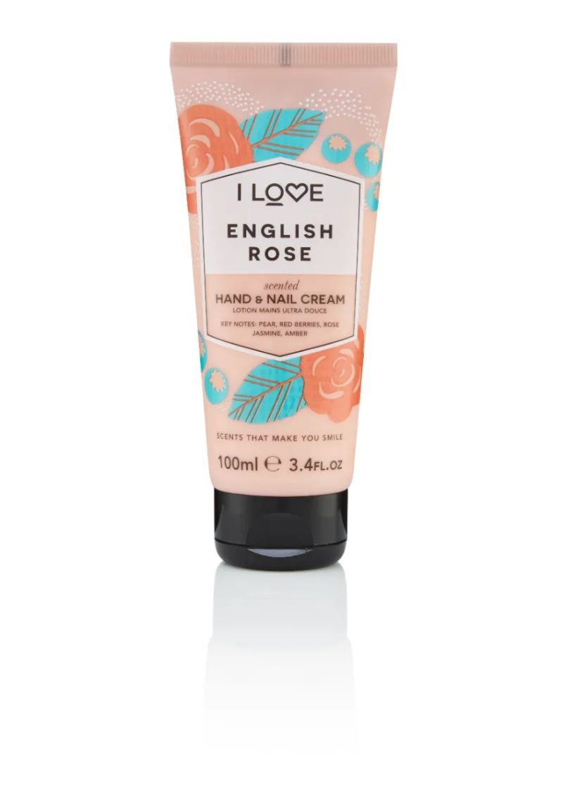 Crema de maini si unghii English Rose, 100ml, I Love Cosmetics — preț și oferte