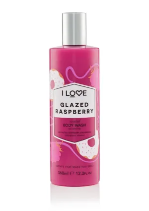 Gel de dus Glazed Raspberry Signature, 360ml, I Love Cosmetics