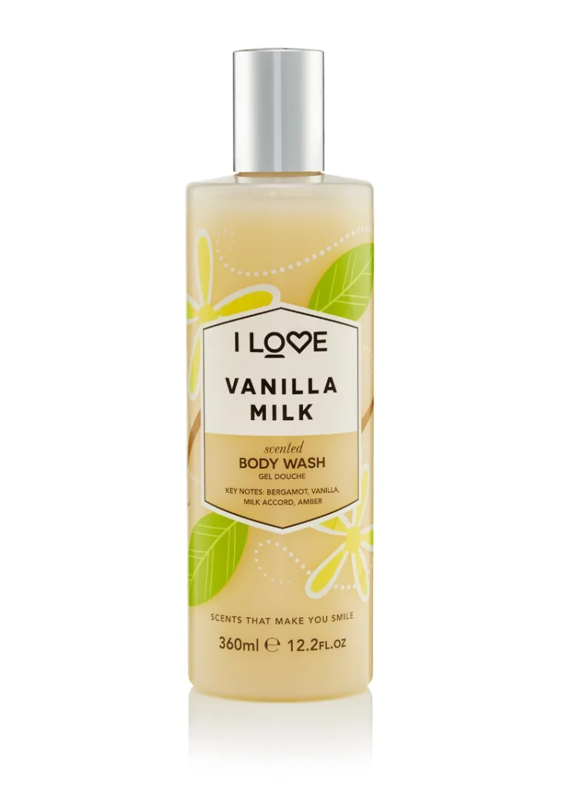 Gel de dus Vanilla Milk Signature, 360ml, I Love Cosmetics — preț și oferte