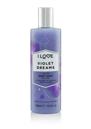 Gel de dus Violet Dreams Signature, 360ml, I Love Cosmetics