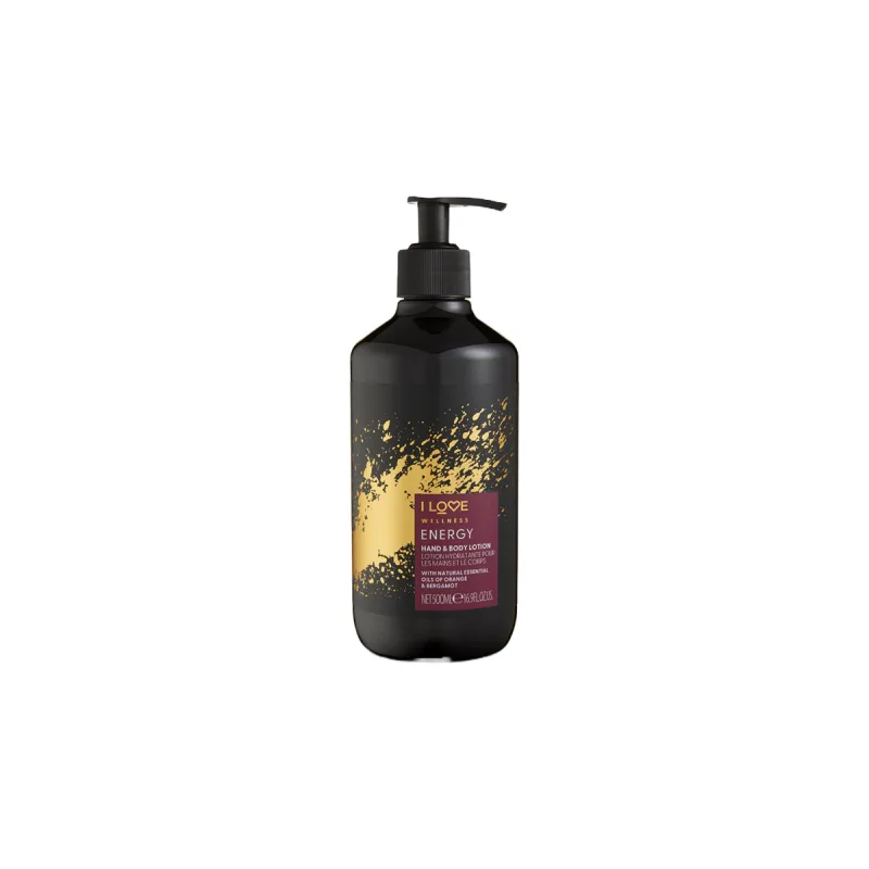 Lotiune de maini si corp Energy Wellness, 500ml, I Love Cosmetics — preț și oferte