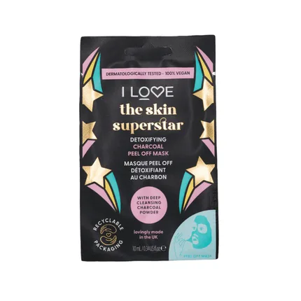 Mască de față I Love Skin Superstar Detoxifying, 10 ml I Love Cosmetics — preț și oferte