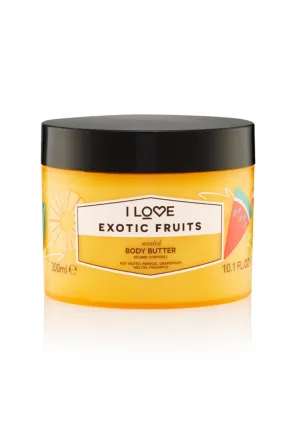Unt de corp Exotic Fruit Signature, 330ml, I Love Cosmetics