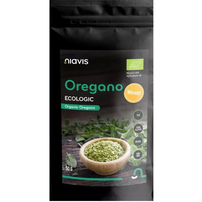 Oregano maruntit ecologic, 50g, Niavis — preț și oferte