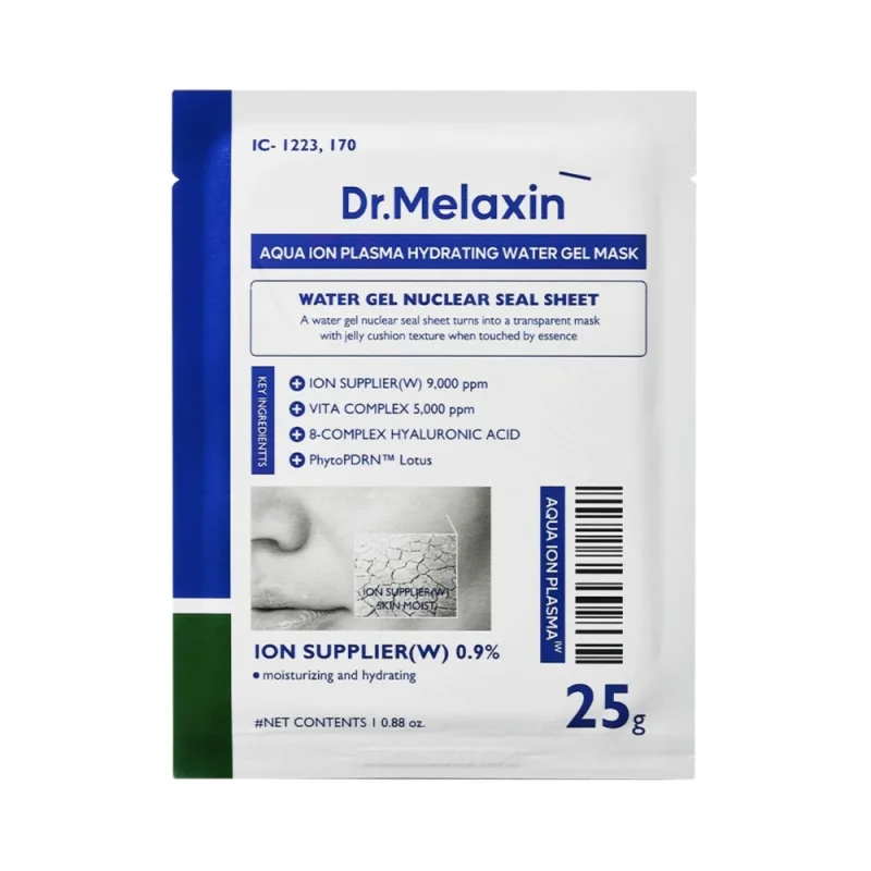 Masca hidratanta cu Ioni de plasma PhytoPDRN Lotus si Acid Hialuronic, 25g, Dr. Melaxin — preț și oferte