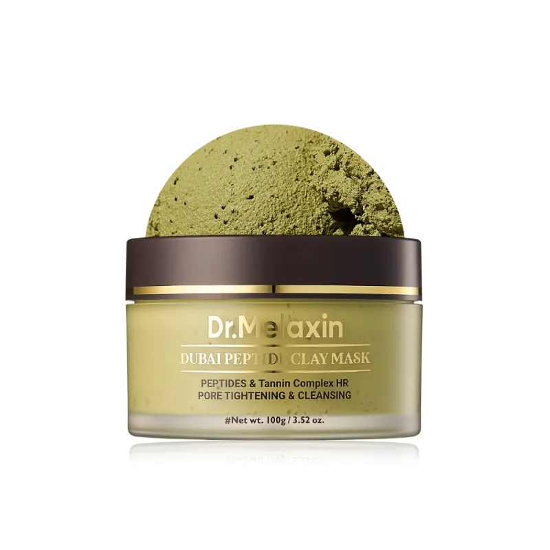 Masca pentru ingrijirea porilor cu argila Dubai Peptide Clay Mask, 100g, Dr. Melaxin — preț și oferte