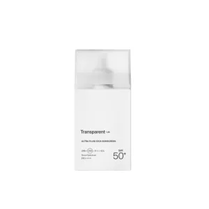 Serum pentru ten gras cu filtre chimice si minerale SPF50+ Ultra Fluid Cica, 100ml, Transparent Lab