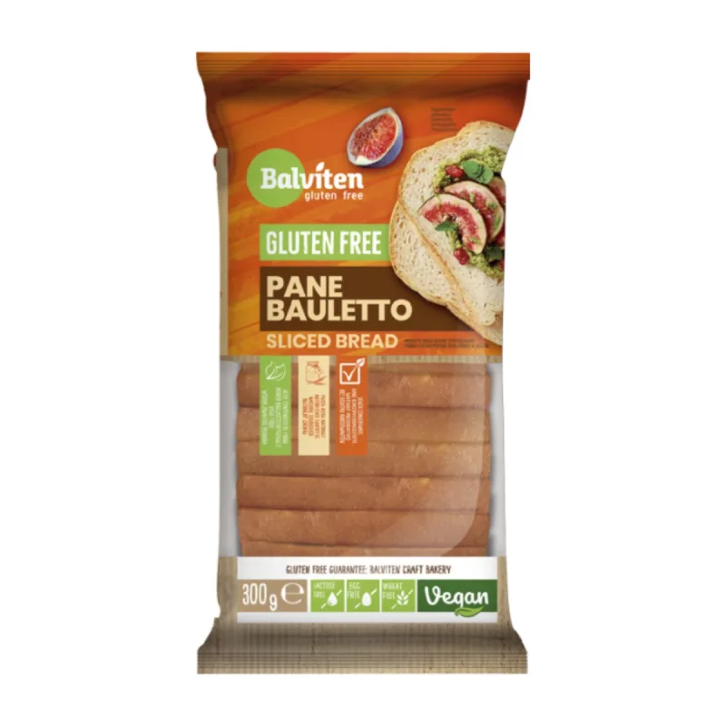 Paine feliata alba fara gluten Pane Bauletto, 300g, Balviten — preț și oferte