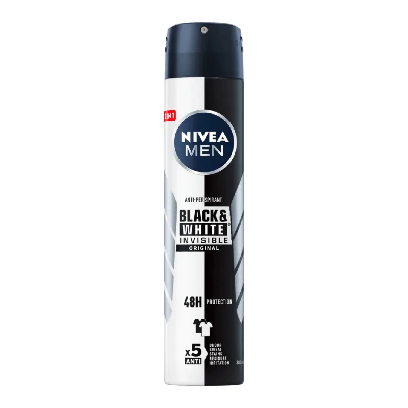 Deodorant spray pentru barbati Black & White Power, 200ml, Nivea — preț și oferte