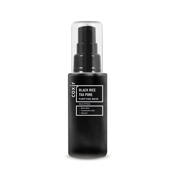 Masca purifianta pentru pori cu orez negru si Acid Tranexamic, 50ml, Coxir — preț și oferte