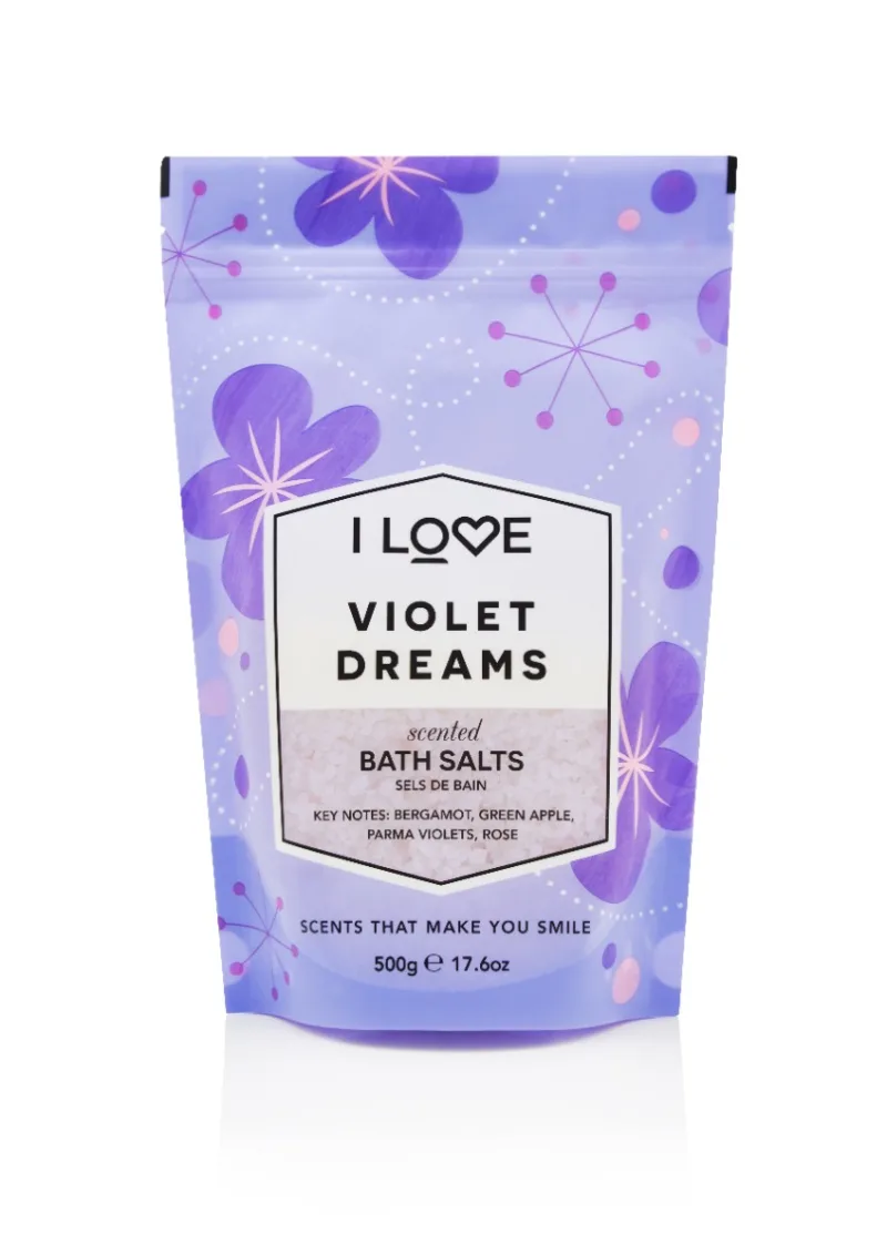 Sare de baie Violet Dream Signature, 500g, I Love Cosmetics — preț și oferte