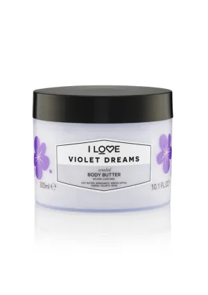 Unt de corp Violet Dreams, 330ml, I Love Cosmetics