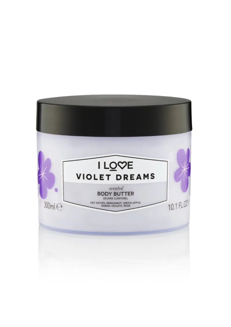 Unt de corp Violet Dreams, 330ml, I Love Cosmetics — preț și oferte