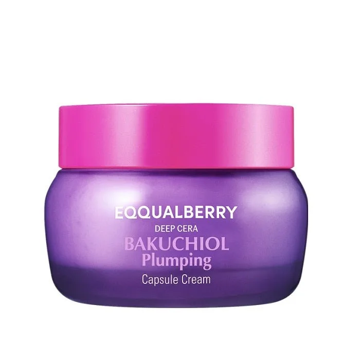 Crema pentru fermitate volum si netezire cu Bakuchiol, 50ml, Eqqualberry — preț și oferte