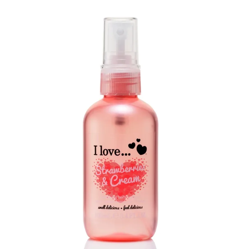 Spray de corp Strawberry Cream Originals, 100ml, I Love Cosmetics — preț și oferte