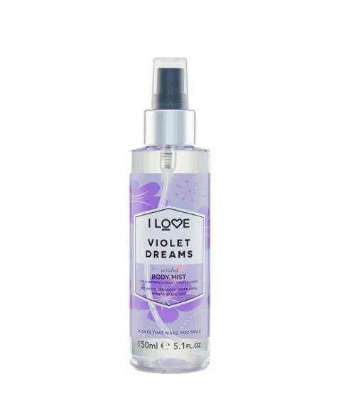 Spray de corp Violet Dreams, 150ml, I Love Cosmetics — preț și oferte