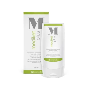 Sampon dermatologic antimatreata si iritatii Mediket Plus, 100 ml, Benemedo
