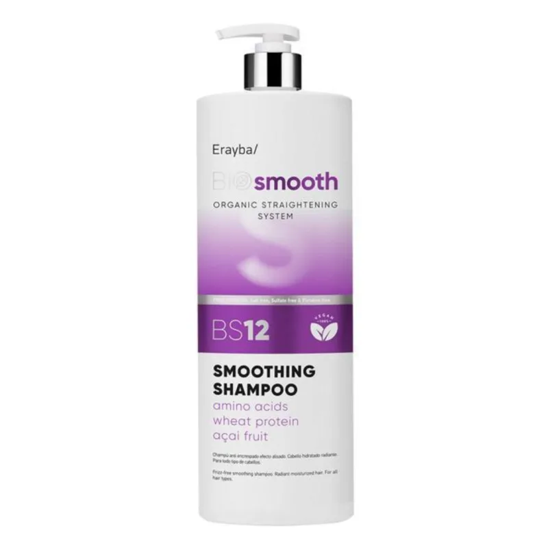 Sampon de netezire a parului BIOsmooth BS12, 1000ml, Erayba — preț și oferte