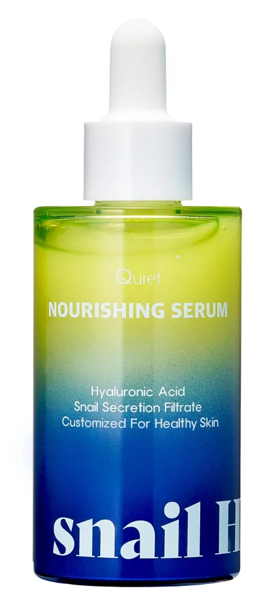 Ser facial nutritiv cu mucus de melc si acid hialuronic, 70ml, Quret — preț și oferte