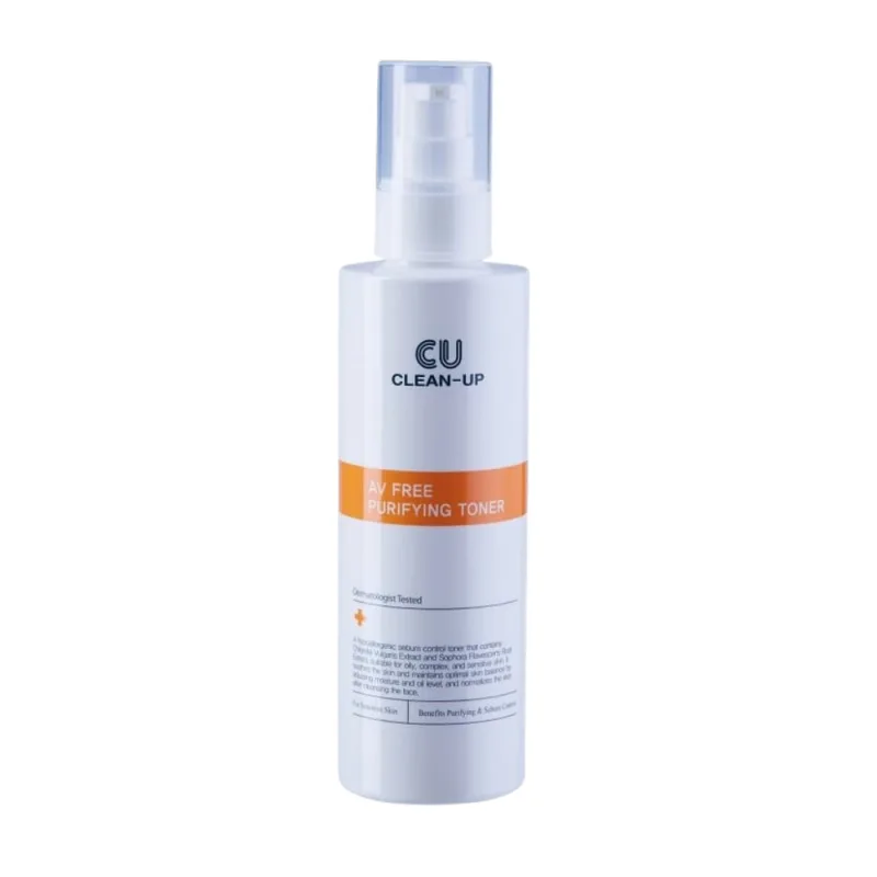 Toner purifiant anti-imperfectiuni pentru ten gras, Clean-Up, 200ml, CU Skin — preț și oferte
