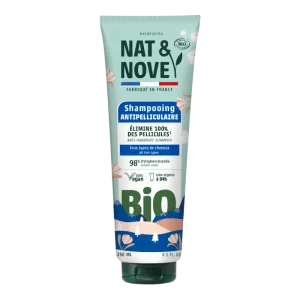 Sampon anti-matreata pentru toate tipurile de par cu extract de salcie alba Bio, 250ml, Nat&Nove