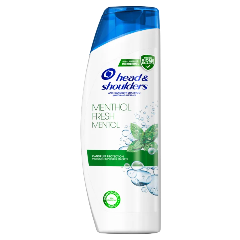 Sampon pentru par normal Menthol, 400ml, Head&Shoulders — preț și oferte