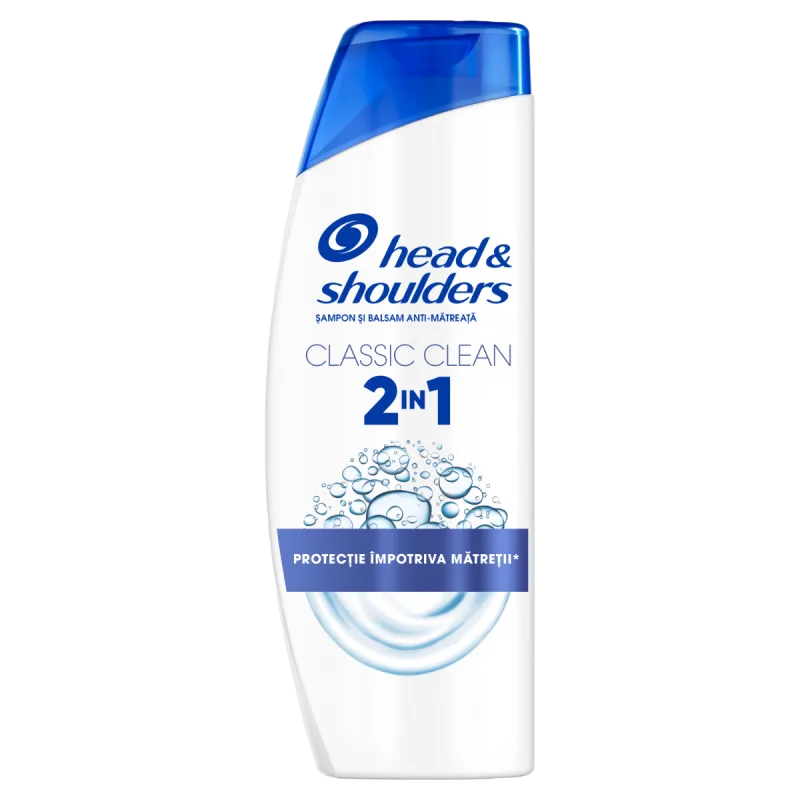 Sampon pentru par normal anti-matreata Classic Clean, 250ml, Head&Shoulders — preț și oferte