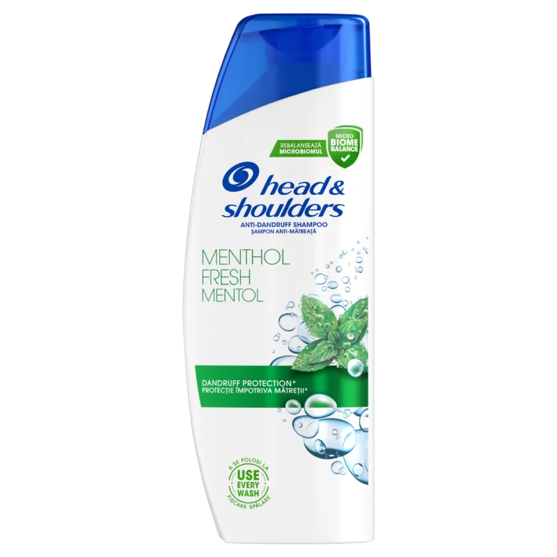 Sampon pentru orice tip de par anti-matreata Menthol Fresh, 250ml, Head & Shoulders — preț și oferte